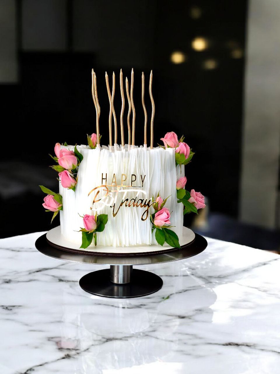 торт с розами заказать в Кривом Рогу